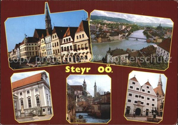 Steyr Enns Oberoesterreich Stadtplatz Tabor altes Theater Wehrgrab
