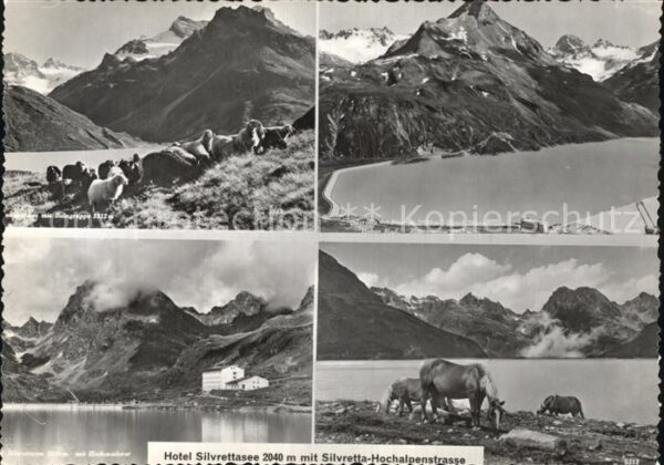 Gaschurn Vorarlberg Hotel Silvrettasee Silvretta-Hochalpens