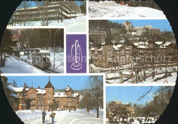 Krynica Gorska Sanatorium Budowlani Kolejka Gore Parko