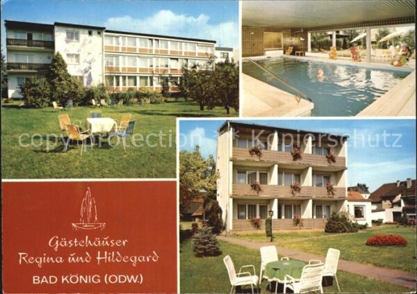 Bad Koenig Odenwald Gästehäuser Regina Hildegard