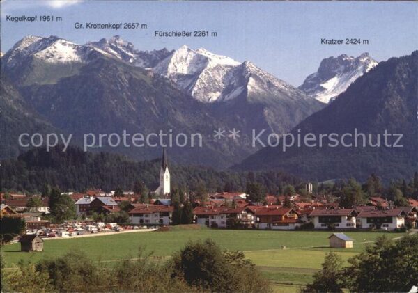 Oberstdorf Kegelkopf Kratzer Fürschiesser