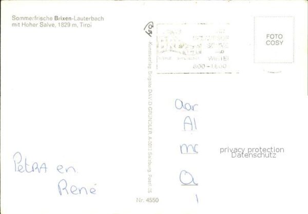 Lauterbach Brixen Hoher Salve – Bild 2