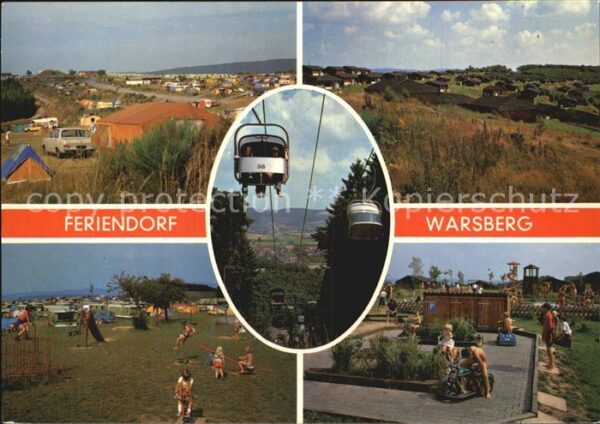 Saarburg Saar Warsberg Sesselbahn Campingplatz