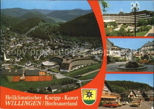 Willingen Sauerland Brunnen Gebäude