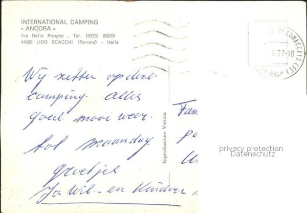 Lido Scacchi International Camping Ancora – Bild 2