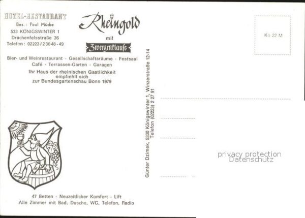 Koenigswinter Hotel Rheingold – Bild 2