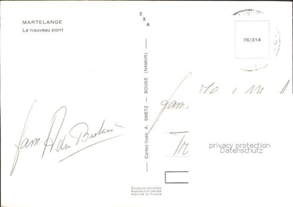 Martelange Le nouveau pont – Bild 2