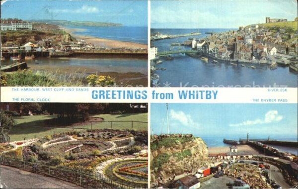 Whitby UK Khyber pass the Harbour river Esk
