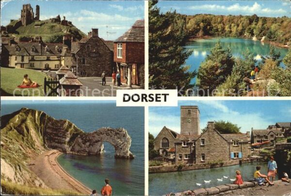 Dorset Ontario Corfe castle durdle door blue pool Ware