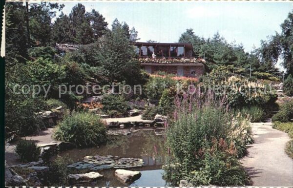 Ontario Canada Hamilton Rock Gardens tea house Botanic