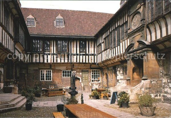 York UK The Courtyard Saint Williams_s College