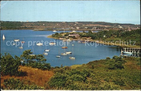 Edgartown Blick in die Bucht