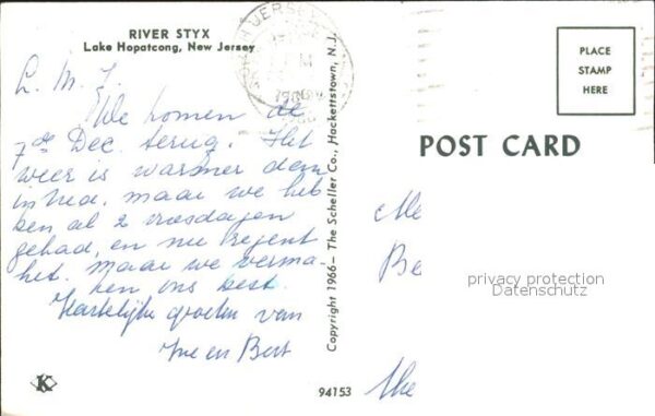 Lake Hopatcong Fliegeraufnahme River Styx – Bild 2