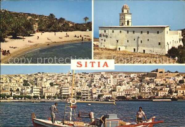 Sitia Strand Kirche Fischer