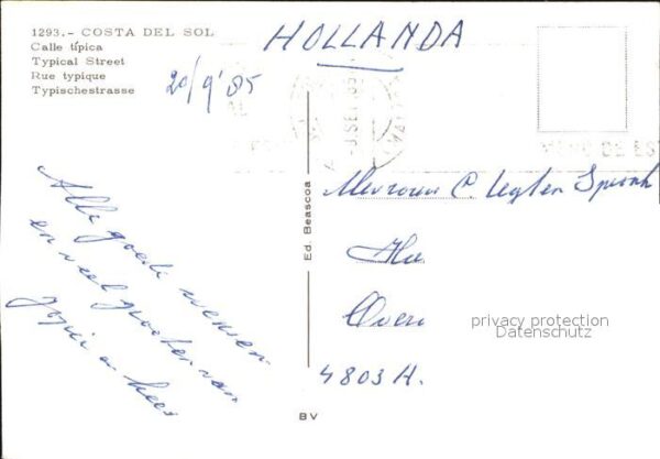 Costa Del Sol Typische Strasse – Bild 2