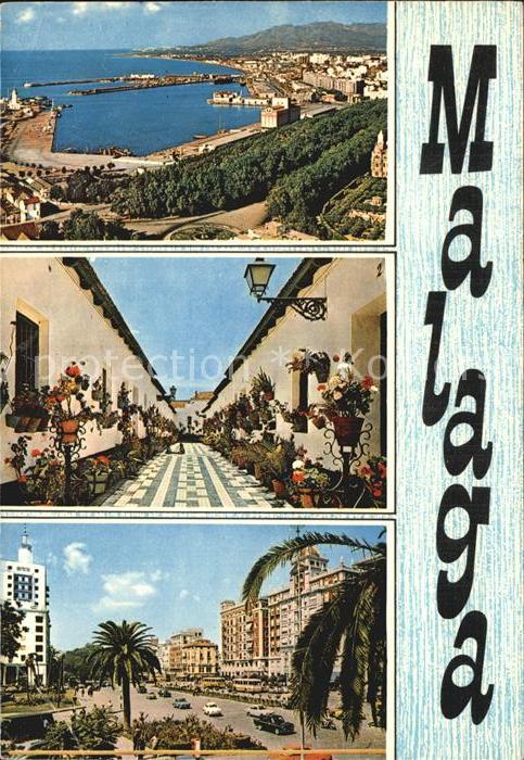 Malaga Andalucia Stadtansichten