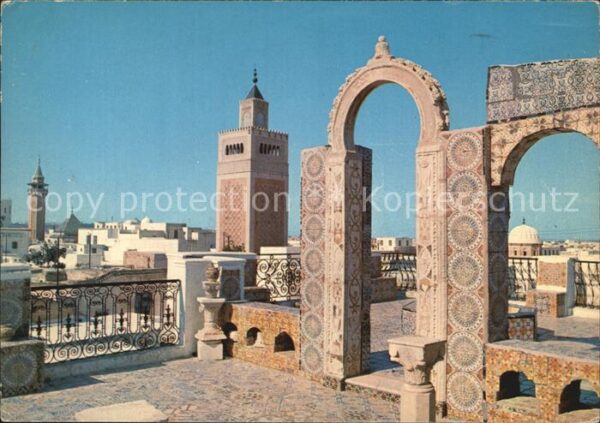 Tunis Die Dächer der Medina