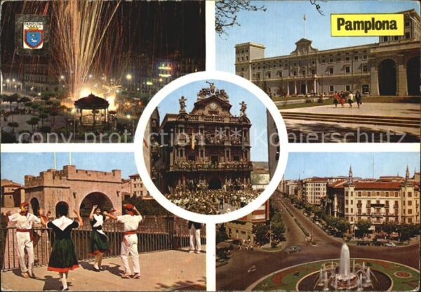 Pamplona Navarra Plaza del Castillo Universidad