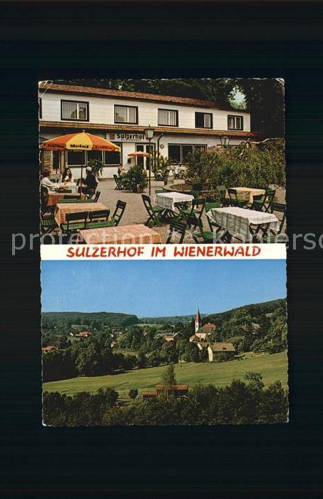 Wienerwald Gasthof Restaurant Sulzerhof