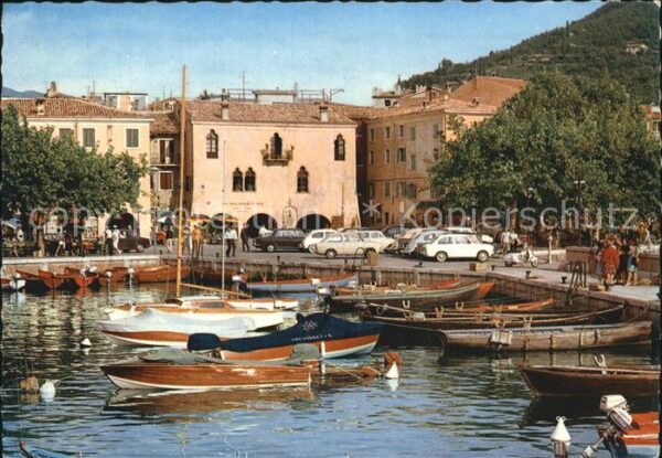 Garda Lago di Garda Der Hafen