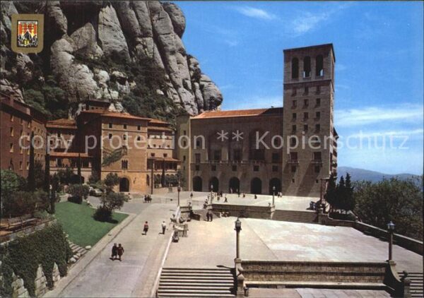 Montserrat Kloster Hauptplatz