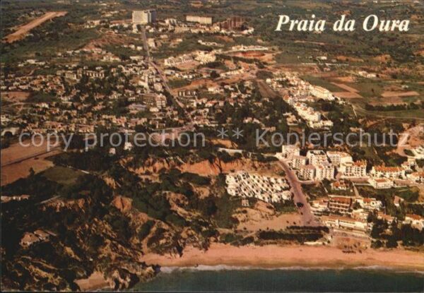 Praia da Rocha Fliegeraufnahme