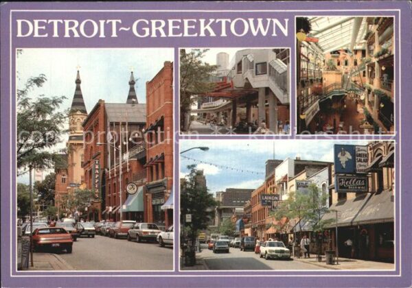 Detroit Michigan Greektown