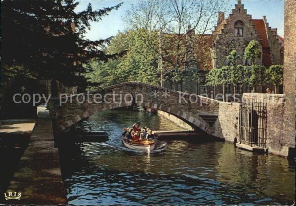 Bruges BRUGGE Belgie Sankt Bonifaziusbrücke