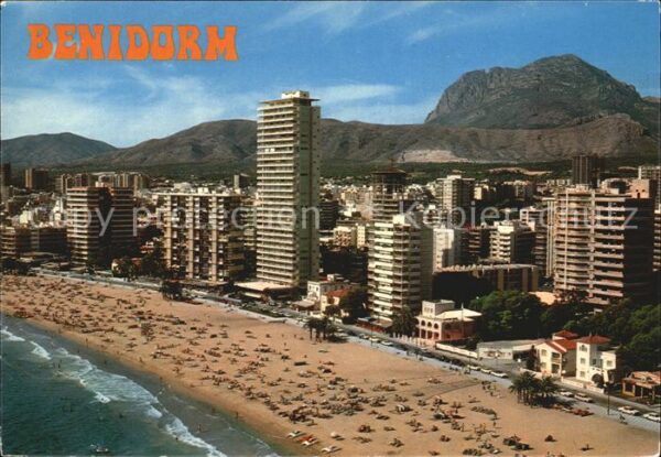 Benidorm Strandansicht