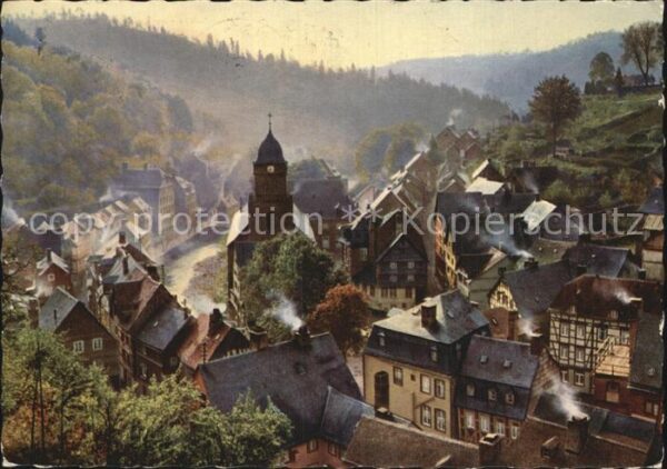 Monschau Im Morgengrauen