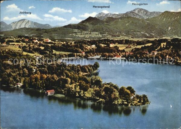 Staffelsee Campingplatz Halbinsel Burg mit Blick n