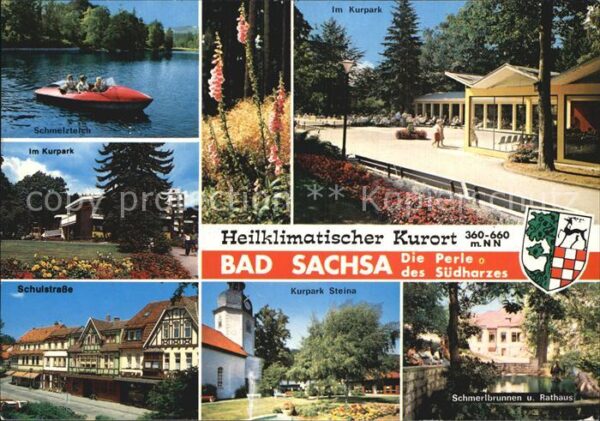 Bad Sachsa Harz Schmelzteich Kurpark Schulstrasse Kurpa
