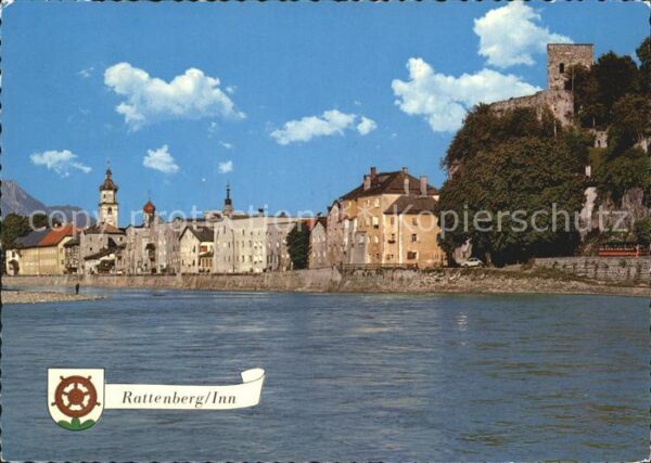 Rattenberg Inn Teilansicht mit Burg