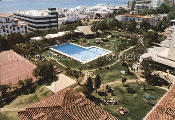 Torremolinos Fliegeraufnahme Hotel Carihulea Park