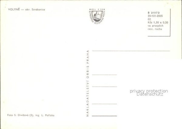 Volyne Wolin Stadtansicht Tracht – Bild 2
