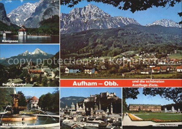 Aufham Chiemgau Herrenchiemsee Bad Reichenhall Berchtes