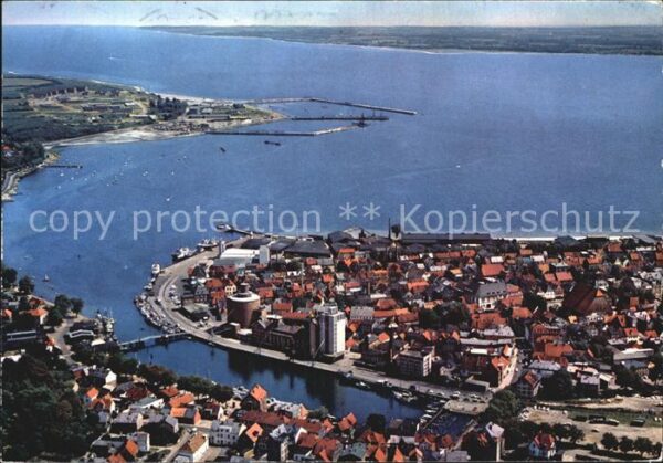 Eckernfoerde Fliegeraufnahme