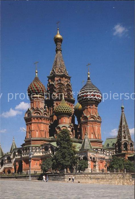 Moskau Moscou Basilius-Kathedrale