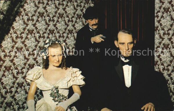Politiker Abraham Lincoln Death Theatre Washingto