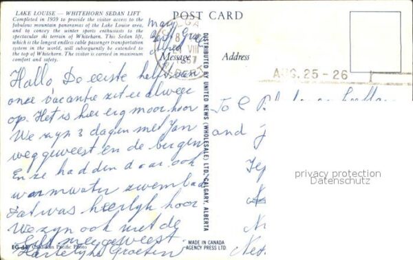 Seilbahn Lake Louise Whitehorn Sedan Lift – Bild 2