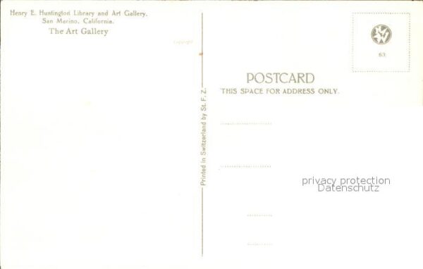 Library Bibliothek Henry E. Huntington San Marino Californ – Bild 2