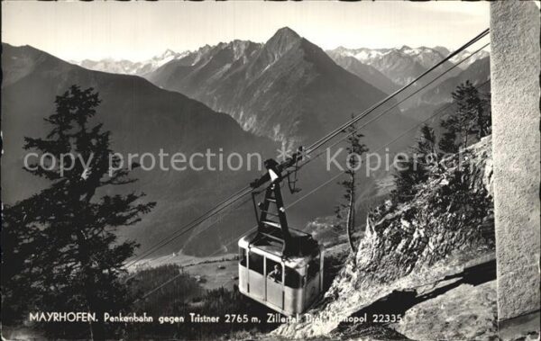 Seilbahn Penkenbahn Mayrhofen Zillertal Tristner