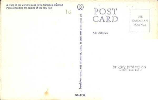 Polizei Royal Canadian Mounted Police Raising N – Bild 2
