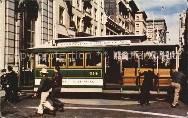 Strassenbahn Cable Car Turntable San Francisco
