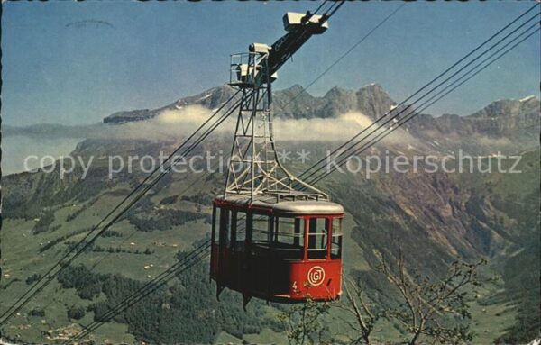 Seilbahn Gerschnialp-Trübsee Engelberg