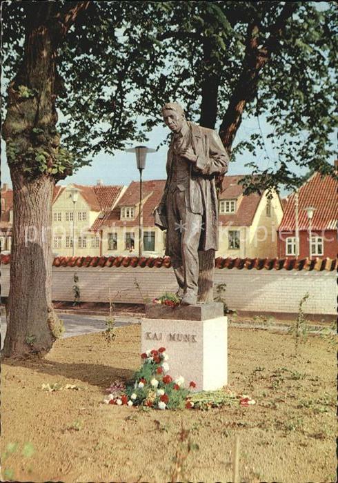 Denkmal Kaj Munk Statue Maribo