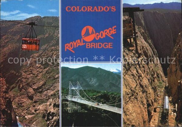 Seilbahn Royal Gorge Colorado Suspension Bridge