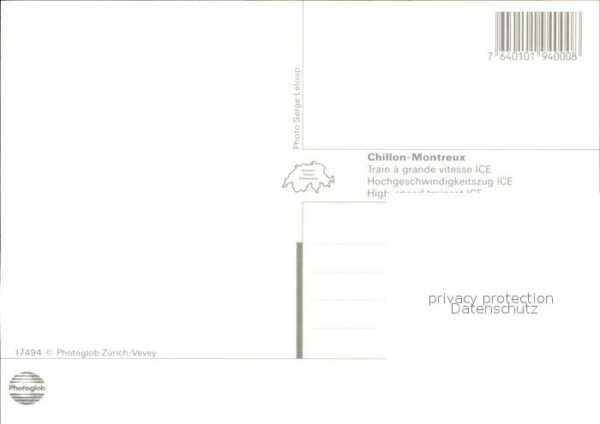 Eisenbahn ICE Chillon-Montreux – Bild 2