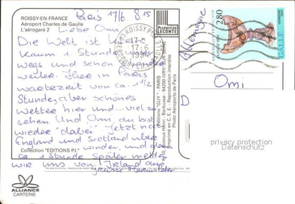Flughafen Airport Aeroporto Roissy-en-France Aeroport Charles de Ga – Bild 2