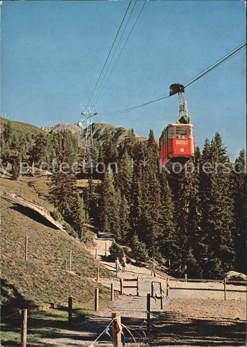 Seilbahn Brämabüel Jakobshorn Ischalp